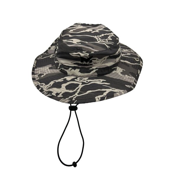 Mission Boonie Hat Adjustable Drawstring Sun Protection Water-Resistant Camo - Picture 2 of 8